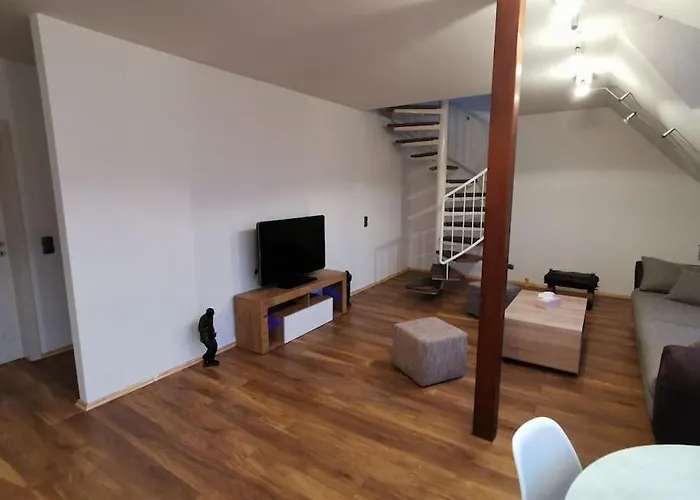 Helle Maisonnette Penthouse Lejlighed Recklinghausen