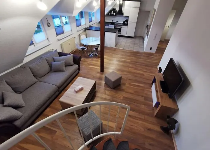 Helle Maisonnette Penthouse Recklinghausen